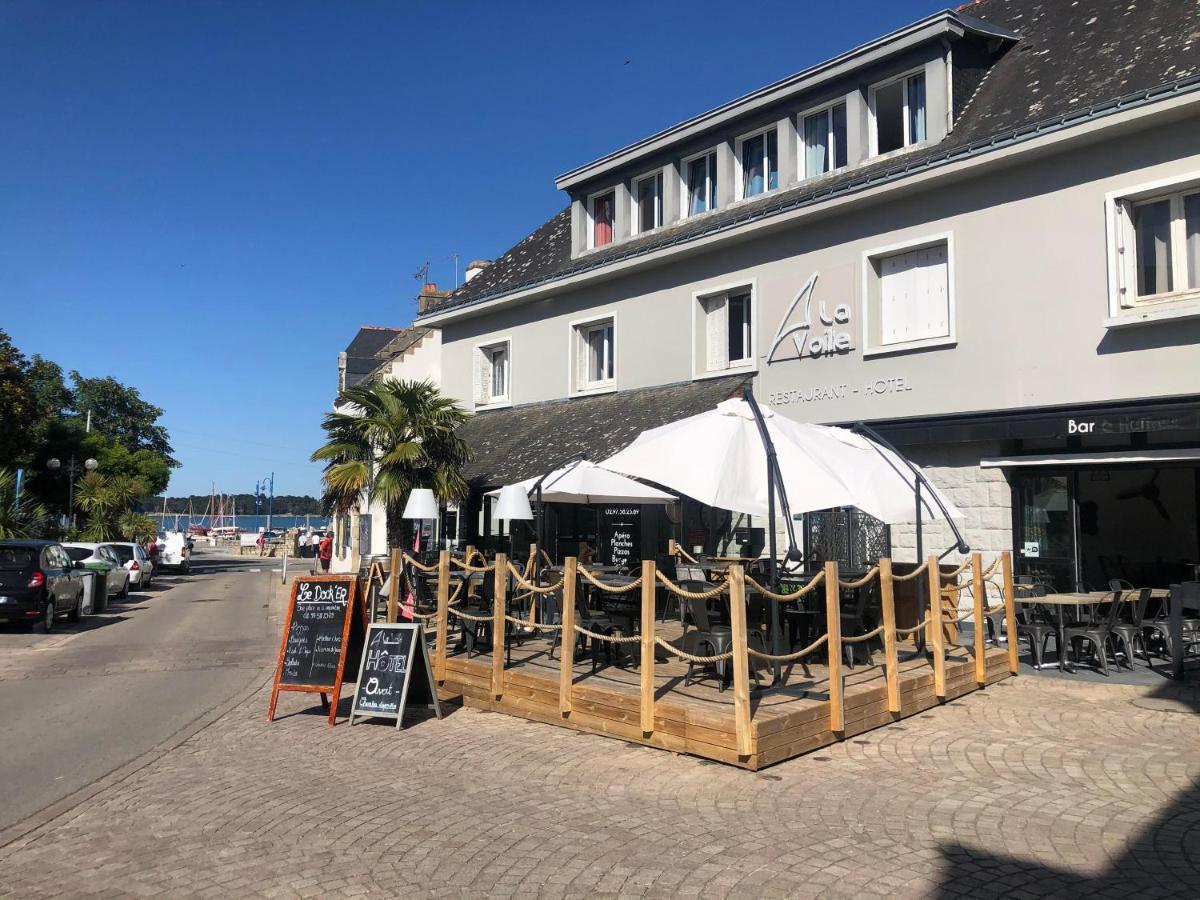 Hotel Restaurant La Voile - Le Dock'Er Locmariaquer Exterior foto