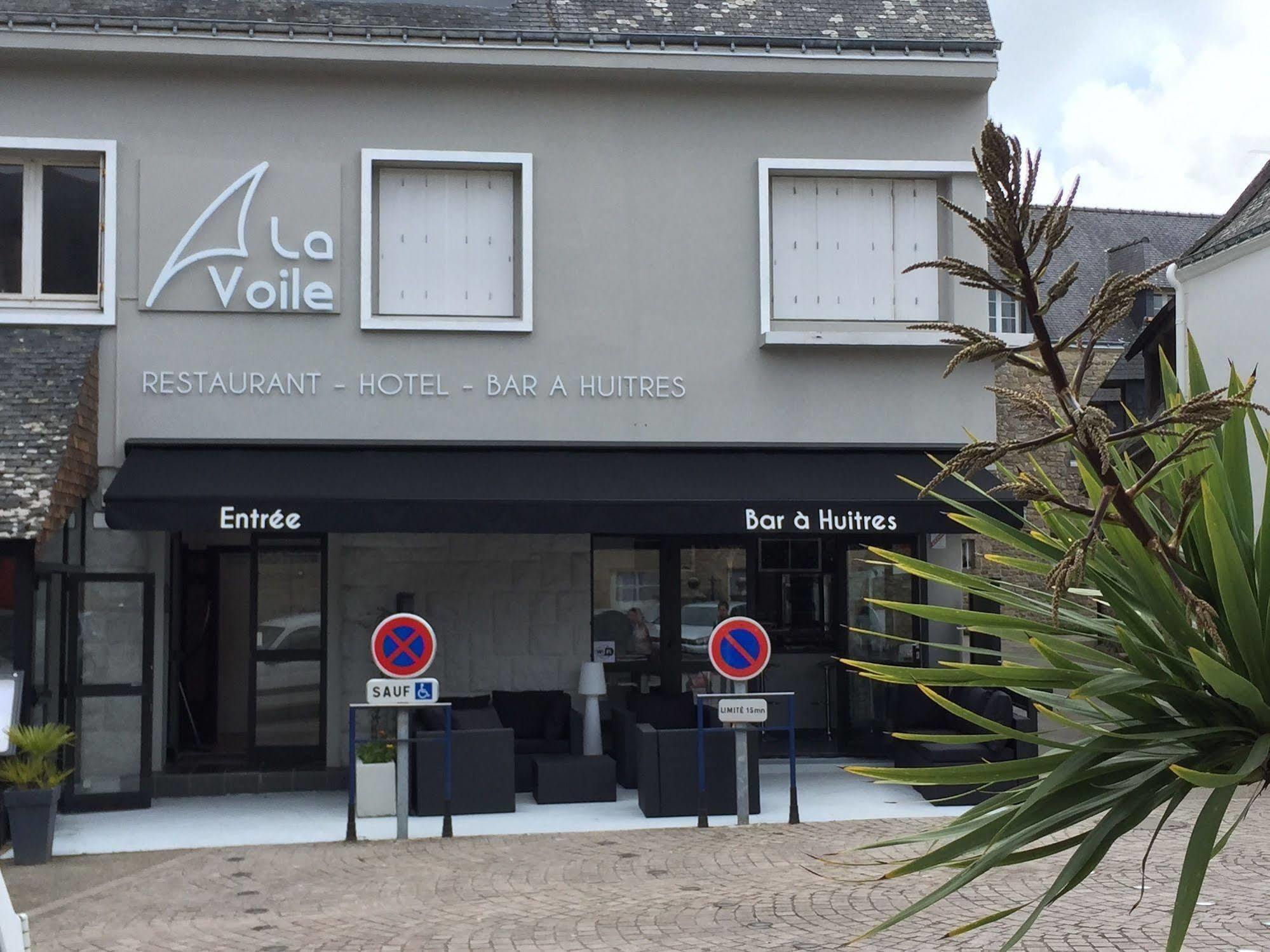 Hotel Restaurant La Voile - Le Dock'Er Locmariaquer Exterior foto